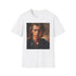 Charcoal cotton T-shirt featuring vibrant Anakin Skywalker painting with brushstrokes
