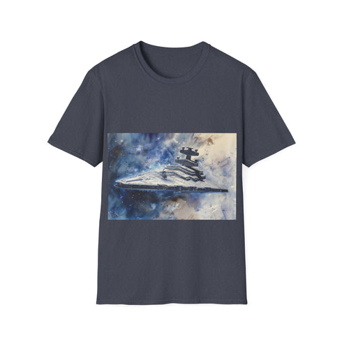 Galactic Power Charcoal T-Shirt, crew neck, cotton, regular fit, summer pick