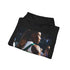 Dynamic Navy Tennis Ace Hoodie with Serena Williams portrait.