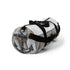 Nautical anchor and rope design duffel bag for beach getaways.