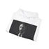 Tom Hardy watercolor portrait navy hoodie with regular fit for all.
