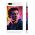 Vibrant neon Spidey phone case for iPhone 7/8 Plus, glossy finish.