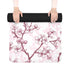 Harmony Blossom Pink & White Yoga Mat, 26" x 70"