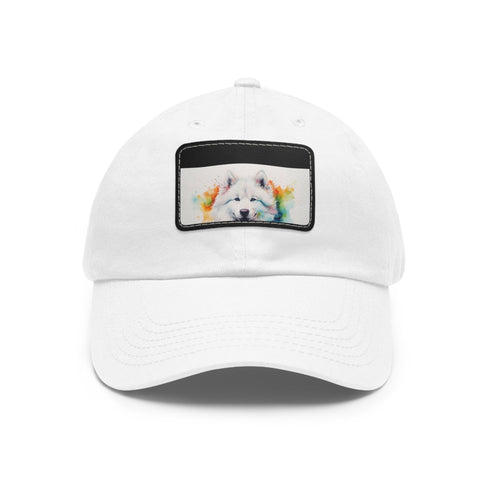Watercolor Samoyed Charm Baseball Cap