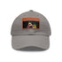 Messi Neon Splash Cap in White with Light Brown patch.