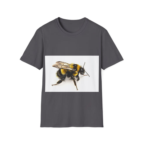 Bumblebee Beauty Watercolor Tee in Charcoal, size Small on T-shirts.