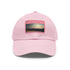 Desert Dreamer Full Moon White Baseball Cap Unisex Rectangle Vegan.