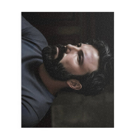 Charming Ben Affleck jigsaw puzzle, 10 x 8 inches, 120 pieces.