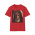 Charcoal cotton t-shirt with vibrant Obi-Wan Kenobi portrait design
