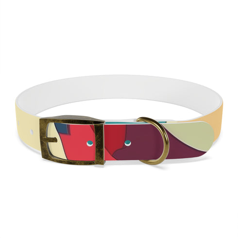 Retro Waves Dog Collar: Vibrant, Stylish and Fun!