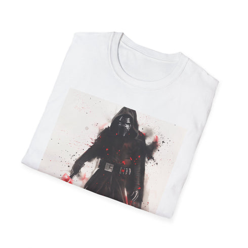 Charcoal Kylo Ren T-shirt with bold illustration and crew neck design
