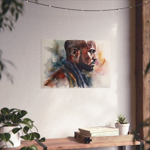 and let the symphony of colors evoke the boundless creativity and cultural impact of Kanye West.