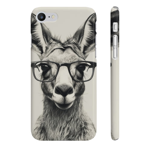 Cool Kangaroo Phone Case for iPhone 7/8 Plus - Glossy Slim Accessory