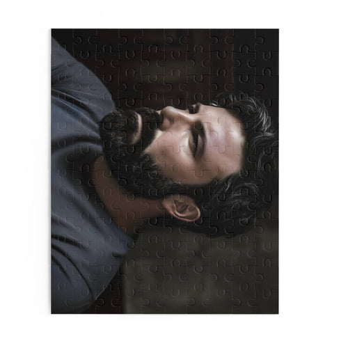 Entertaining Ben Affleck jigsaw puzzle, 10" x 8", 120 pieces.