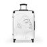 Chic Minimalist Face Suitcase Collection | Bags | Accessories, Bags, Travel, Travel Accessories | Prints with Passion