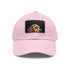 Beagle Babe Baseball Cap white with light brown patch.