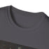 Star Wars Millennium Falcon spaceship graphic charcoal t-shirt.