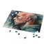 Eminem watercolor jigsaw puzzle, challenging 120-piece design for music lovers.