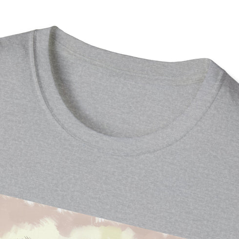 Charcoal bamboo panda graphic t-shirt regular fit crew neck cotton soft