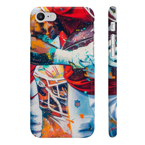 Vibrant Chiefs Kingdom iPhone 7 Plus Glossy Slim Phone Case