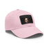 Barack Obama Edition baseball cap in white with light brown patch.