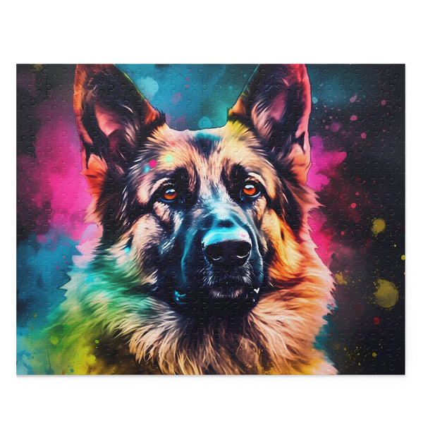 German Shepherd Fun Puzzle | Puzzle | Back-to-School, Fall Picks, Games, Holiday Picks, Home & Living, Puzzles, TikTok, Valentine's Day, Valentine's Day Picks | Prints with Passion