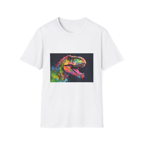 🦖 Prehistoric Radiance: The Neon Reign of T-Rex 🦖