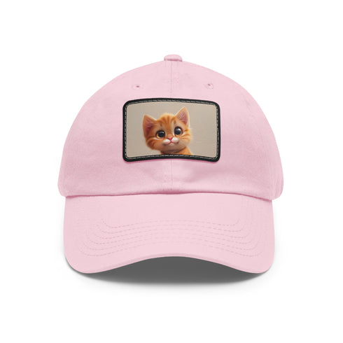 Purrfectly Cute Cartoon Cat Baseball Cap