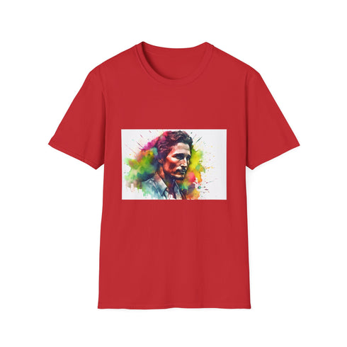 Southern Charisma Vibrant Radiance T-shirt in Charcoal, Size S.