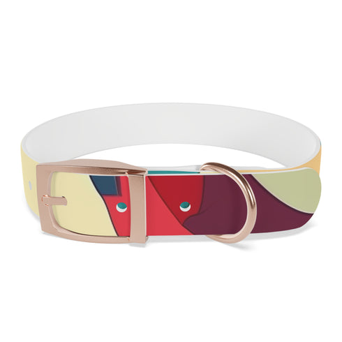 Retro Waves Dog Collar: Vibrant, Stylish and Fun!