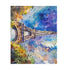 "Eiffel Tower watercolor jigsaw puzzle, 10x8, 120 pieces, relaxing activity"