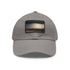 Desert Dreamer Full Moon Baseball Cap in White with Light Brown Patch