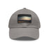 Desert Dreamer Full Moon Baseball Cap in White with Light Brown Patch