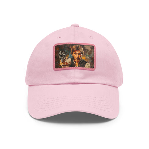 Galactic Scoundrel Cap Han Solo Edition, white cotton rectangle hat.