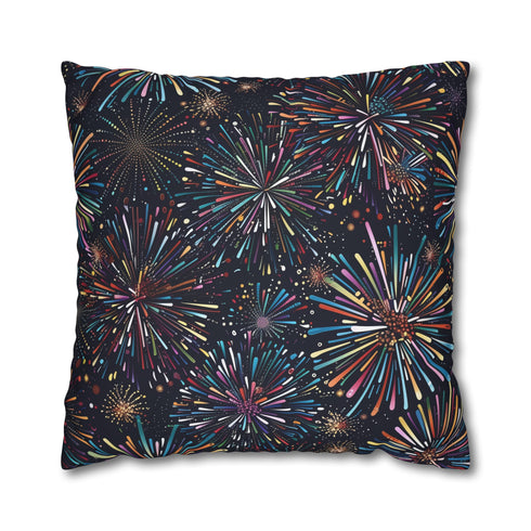 Vibrant Fireworks Pillowcase | Pillow Cases | All Over Print, AOP, Bed, Bedding, Home & Living, Indoor, Pillow Case, Pillow Covers, Pillows & Covers, Sublimation | Prints with Passion
