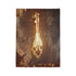 Mystic Key Floating over Canyon Altar Plush Fleece Throw Blanket