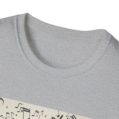 Silhouette dancer t-shirt in charcoal, men's & women's regular fit.