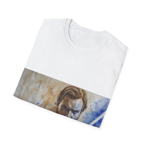 Forceful Fashion Obi Wan Lightsaber Charcoal T-Shirt Regular Fit.