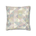 Soft Pastel Geometrics Pillow Case - Add modern elegance to your bedroom decor with this stylish accessory featuring a seamless geometric pattern.