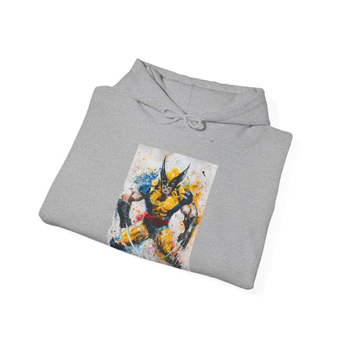 Wolverine Fury Hoodie in Navy, Regular Fit Unisex Men's/Women's Clothing