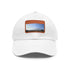 Kilimanjaro Summit Adventure Cap in White with Light Brown Patch