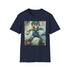 Charcoal green Luigi shirt cotton crew neck regular fit summer vibes
