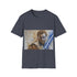 Obi Wan Lightsaber Charcoal T-shirt - Cotton Crew Neck Regular Fit