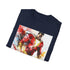 Shazam T-Shirt: Lightning-Charged Iconic Superhero Shirt, Charcoal, Crew Neck, Regular Fit