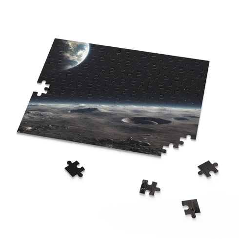 Earth From Above Puzzle with stunning view of planet from space.