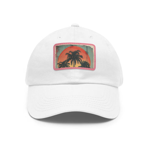 Retro Sunset Palm Cap