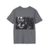 Gotham Knight Dark City Tee in Charcoal, size Small.