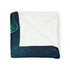 Aurora in Shape of Serpent Above Forest — Plush Fleece Throw Blanket — Product Detail View 11