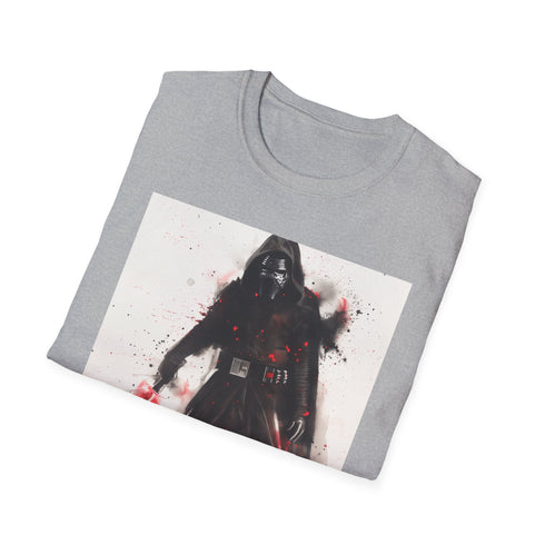 Charcoal Kylo Ren T-shirt with bold illustration and crew neck design