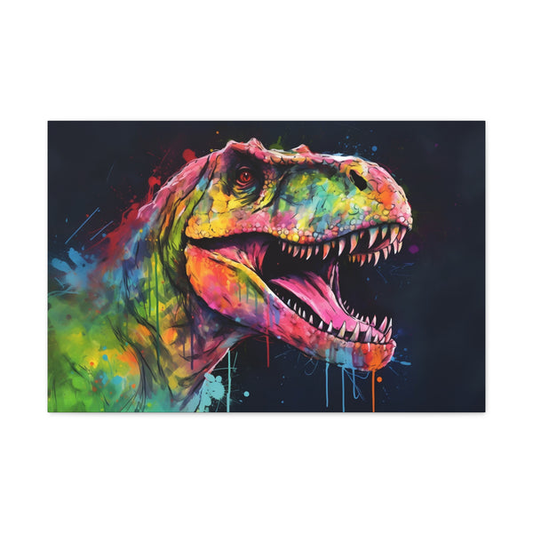 Dazzling Triceratops Canvas Art | Canvas | Art & Wall Decor, Canvas, Fall Picks, Hanging Hardware, Home & Living, Indoor, Top Spring Products, Valentines Day promotion | Prints with Passion